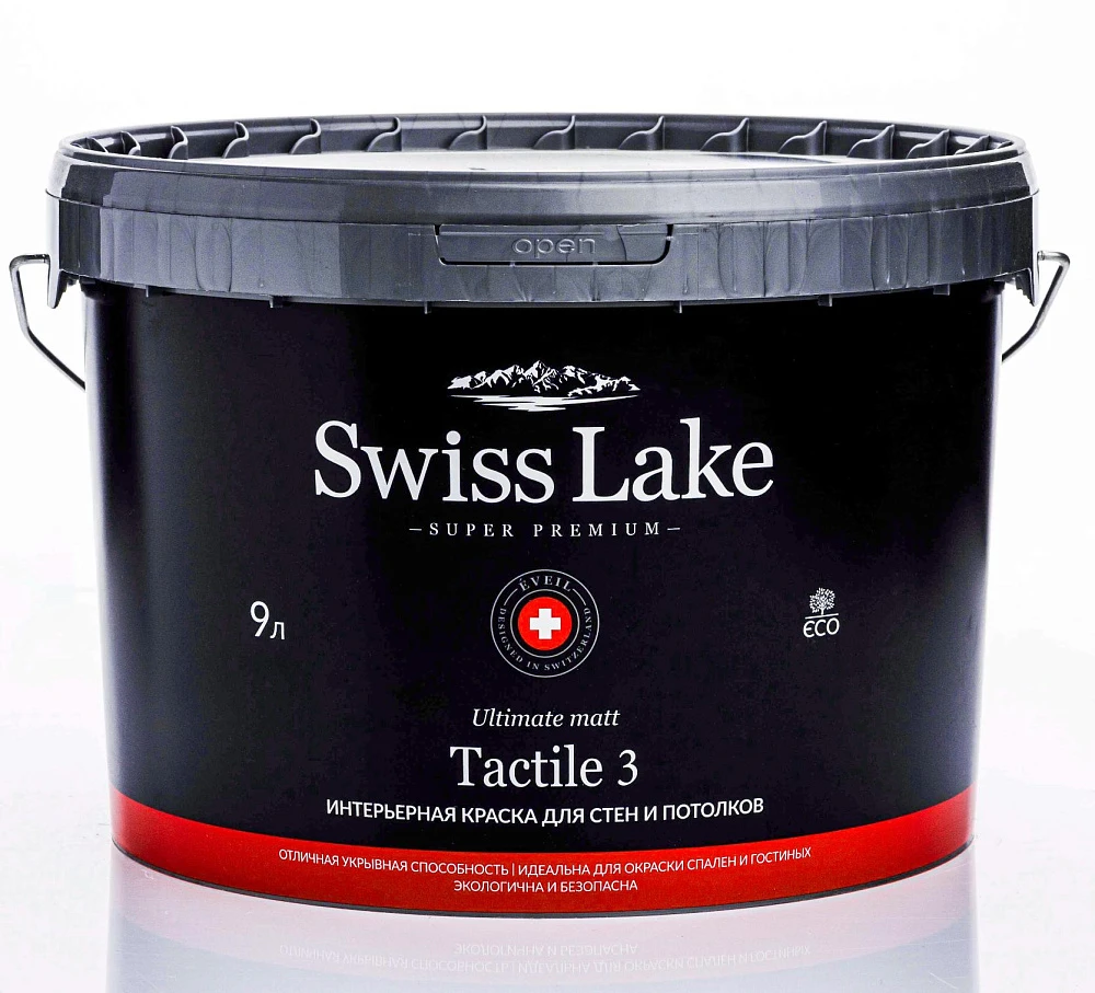 Интерьерная краска Swiss Lake Tactile 3 база С 9 л