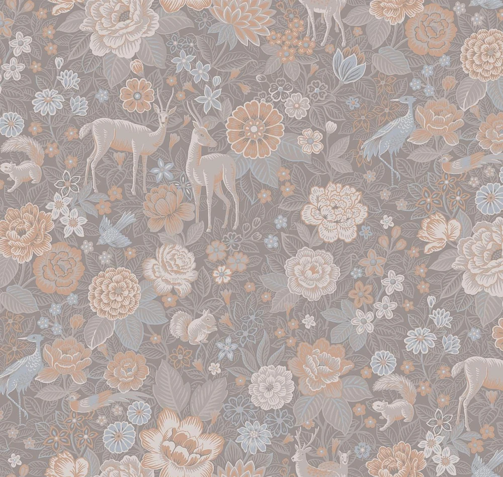 Обои Loymina British Style Forest Forest Deer 3 002/1