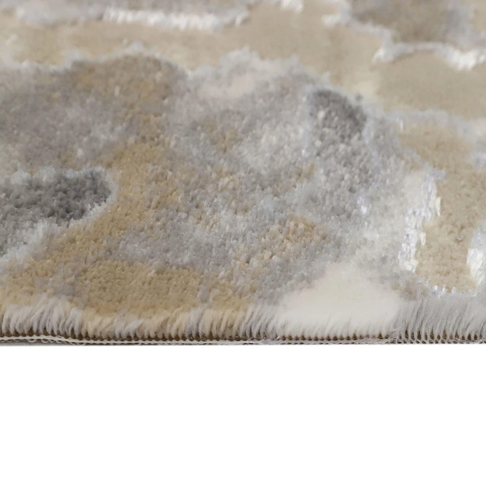Ковролин Kaplanser Iris 8698C Beige/L.Grey (нарезка 2 м)