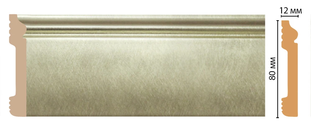 Плинтус Decomaster (2400x79x13) D005-373